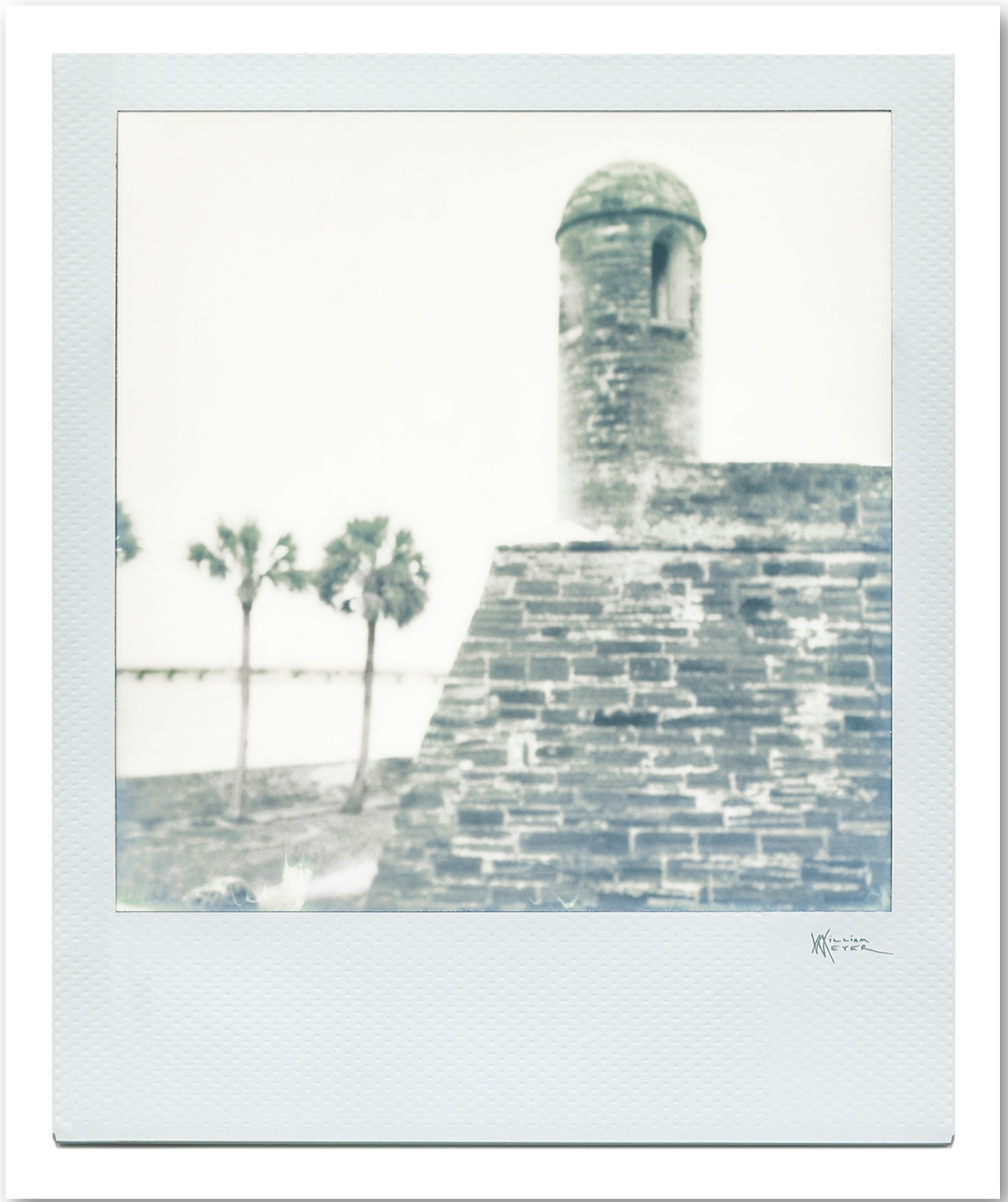 Castillo de San Marcos Polaroid 2, artwork by William Meyer