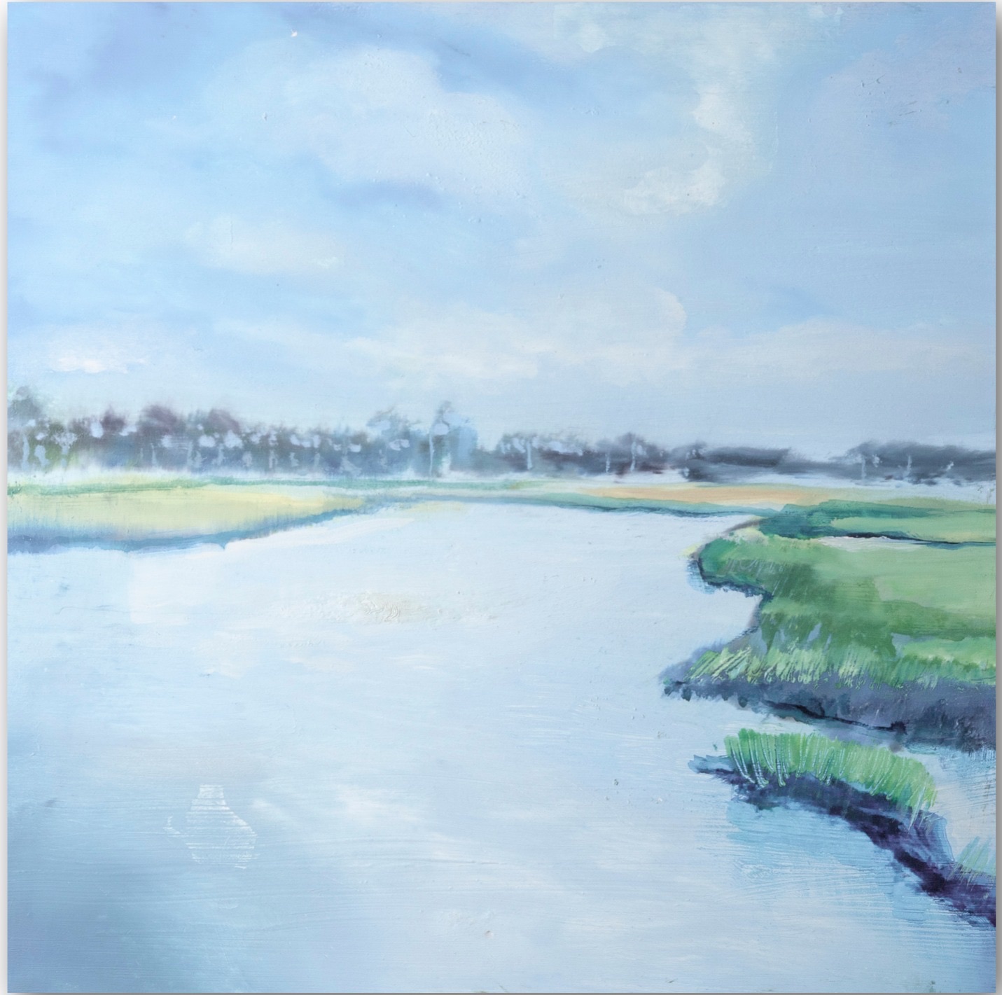 Indigo Marsh, artwork by William Meyer