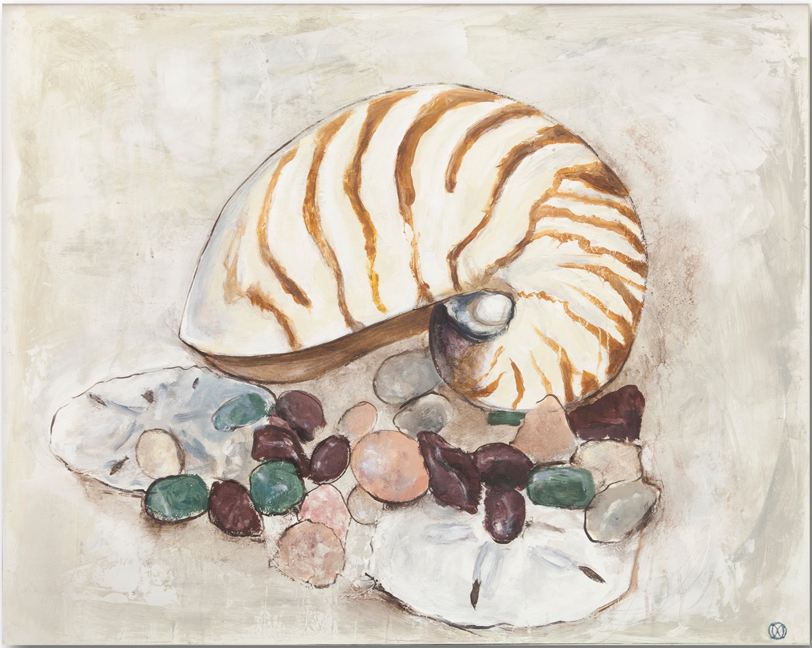 Nautilus Shell, artwork by William Meyer