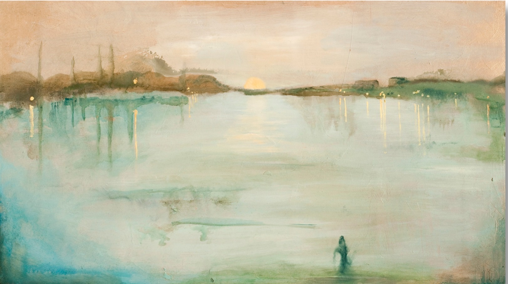 St. Augustine Nocturne, artwork by William Meyer
