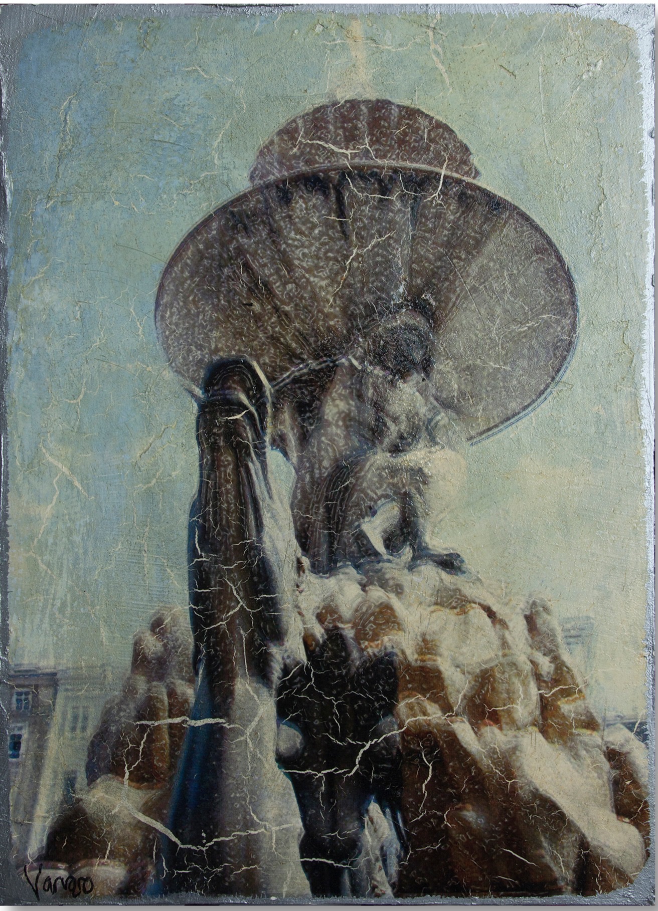 Vienna Austria, artwork by William Meyer
