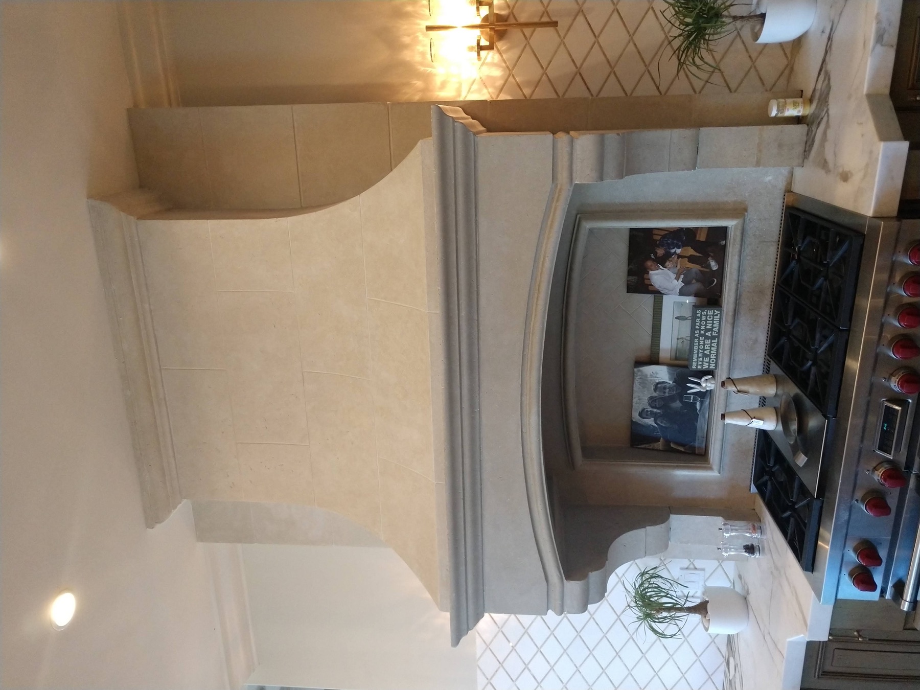 Custom hand-painted range hood by William Meyer, photo 7 of 23